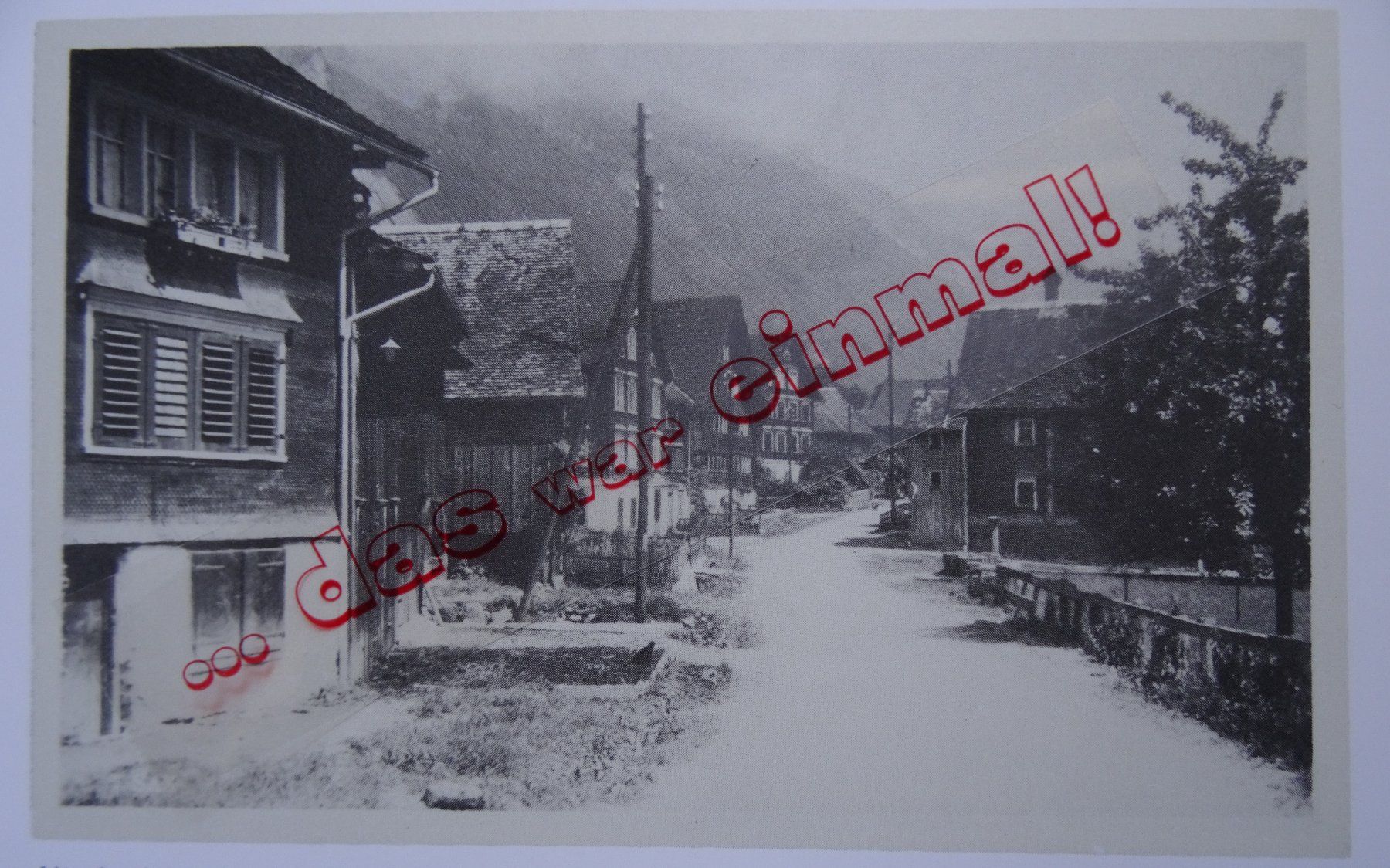 Cartoline postali: St. Gallen Sax  anno dazumal – Usato da Safnern venduto da Wstussi