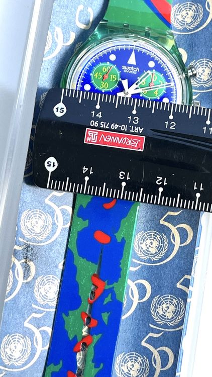 Swatch Orologi: Swatch Chrono UN50 Uhr, Top Zustand! – Usato da Grenchen venduto da chththl 2