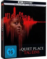 Blu-ray A Quiet Place: Tag Eins - Steelbook 4K + Blu-ray