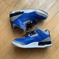 Air Jordan 3 Retro Royal Blue, Grösse 45, Top Zustand!