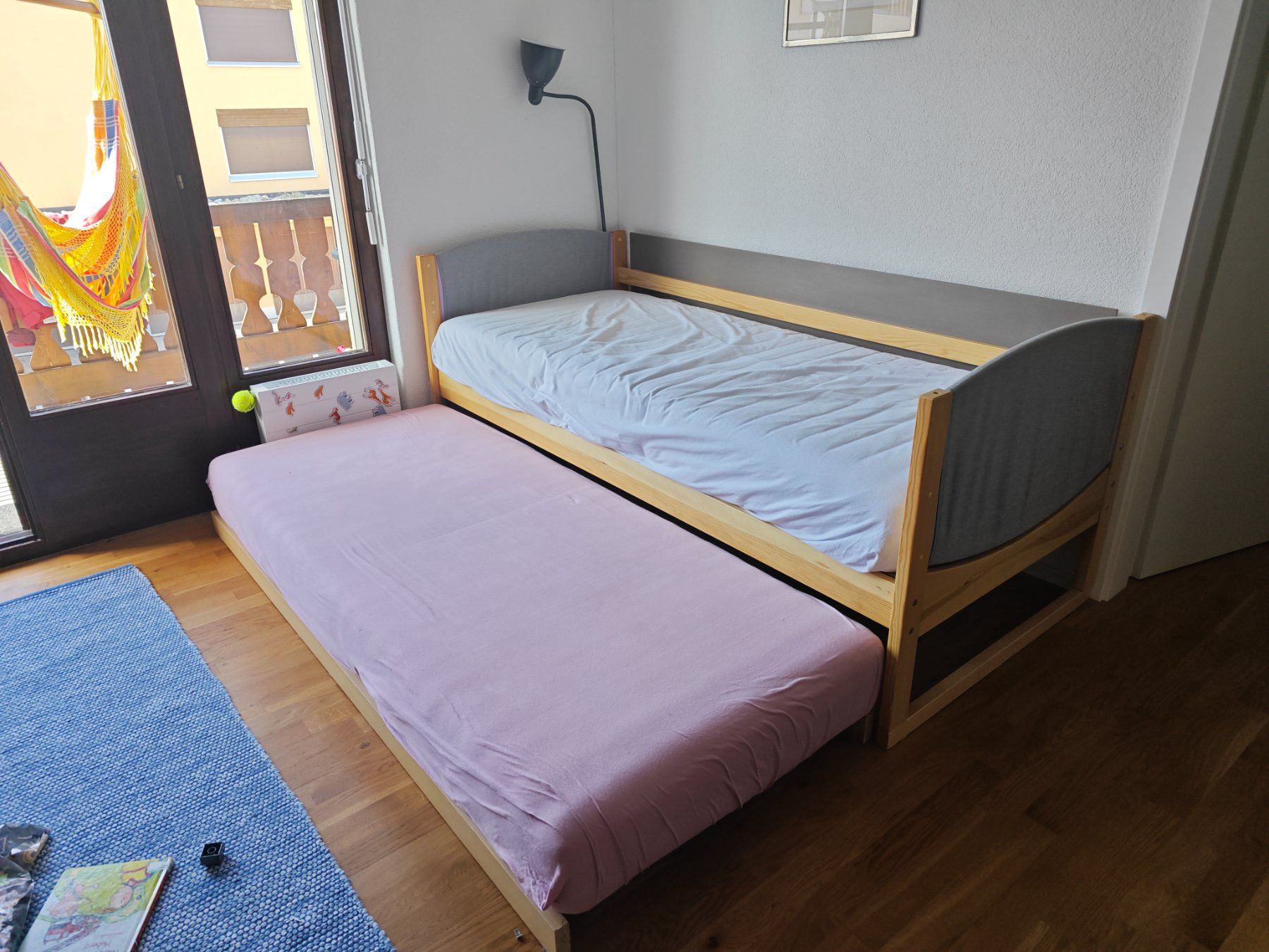 Letti: Bettsofa, Kinderbett mit Ausziehmatratze – Usato da Winterthur venduto da sinustrinus 2