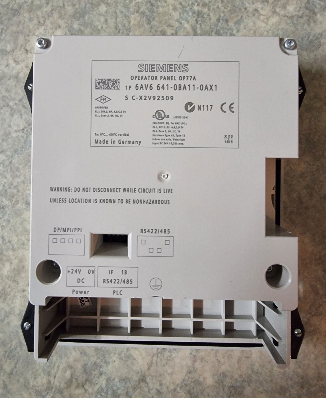 Siemens Componenti elettronici: SIEMENS SIMATIC PANEL OP77A guter Zustand – Usato da Zuzgen venduto da ricard11 1