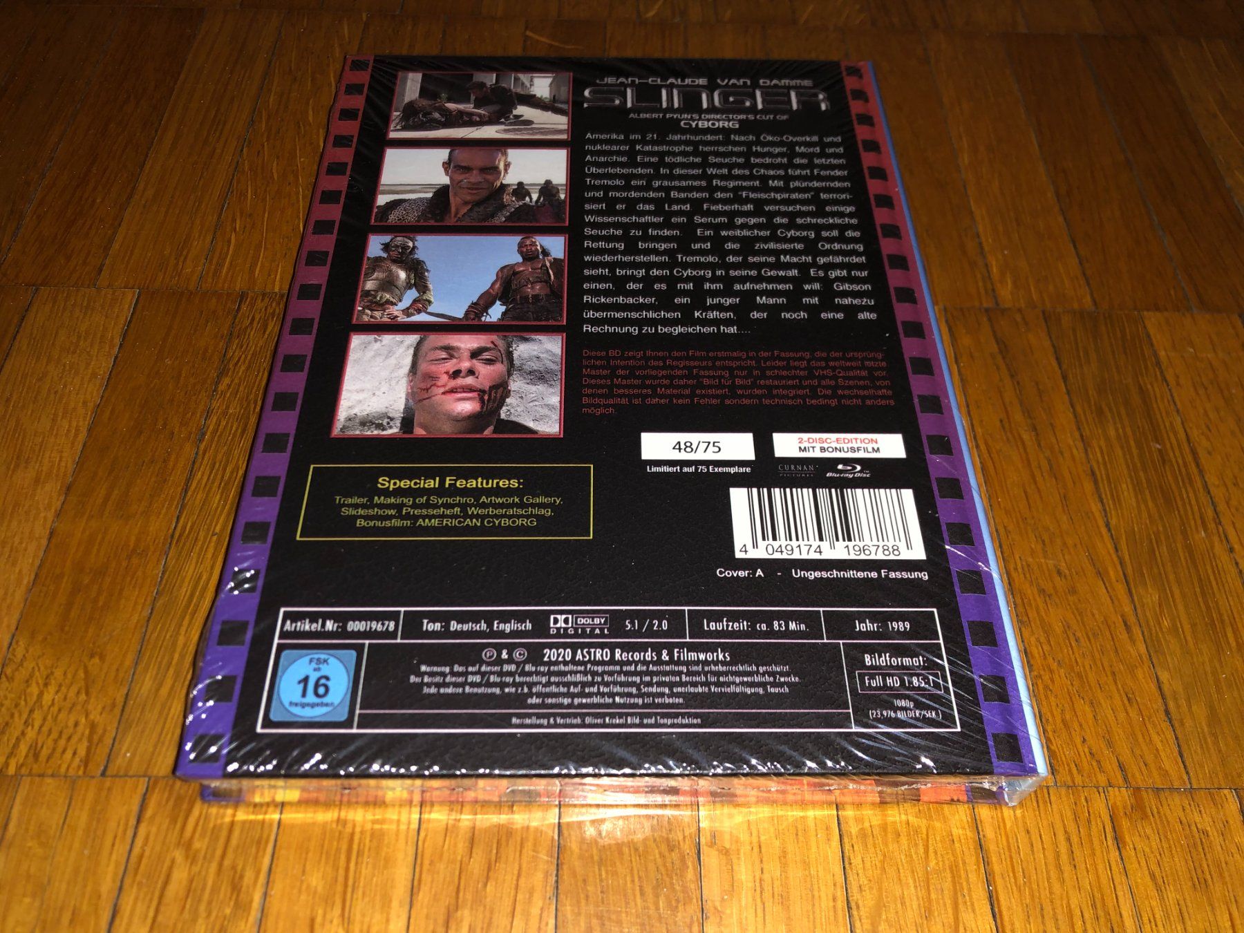 Tous les DVDs: Slinger - MEDIABOOK - BLU-RAY - A - UNCUT – Neuf avec emballage d'origine à Basel par havsok 1