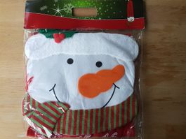 Neuer Filzadventskalender Schneemann rot