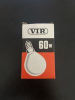 NEU VIR Glühlampe 60W E27 220–230V – Made in Italy – Vintage