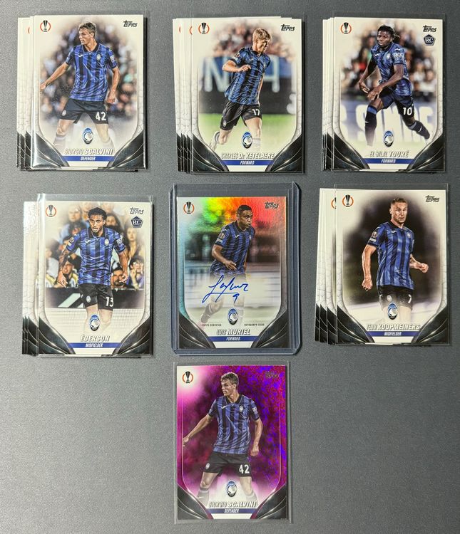 Topps UCC 23/24 Flagship Atalanta Bergamo Karten + Autogr. Kaufen