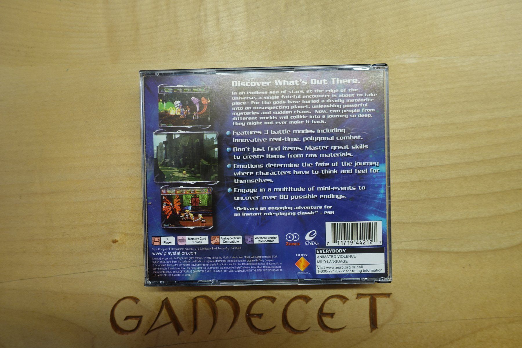 Sony Giochi: Star Ocean: The Second Story - Amerika – Usato da Steinach venduto da Gamecet 2