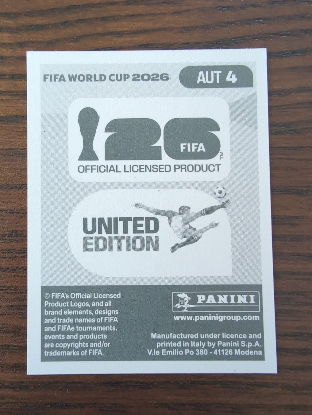 Panini Carte collezionabili: Panini wm sticker 26 David Alaba AUT 4 – Nuovo (secondo la descrizione) da Zürich venduto da Rolup 1