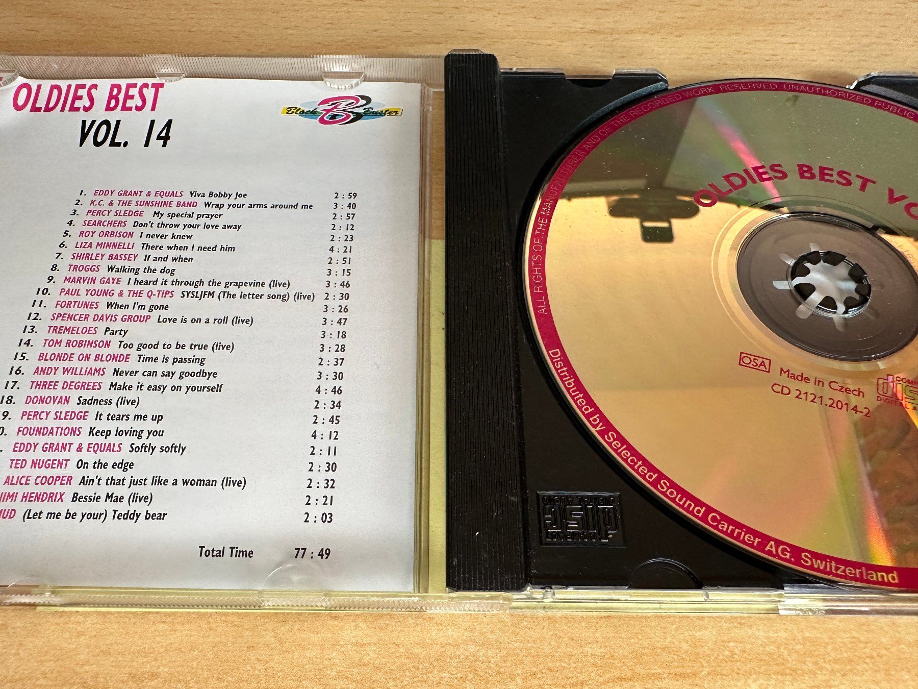 CDs: Various – 25 Oldies Best Vol. 14 – Gebraucht aus Rikon im Tösstal von Alpenmutz 2