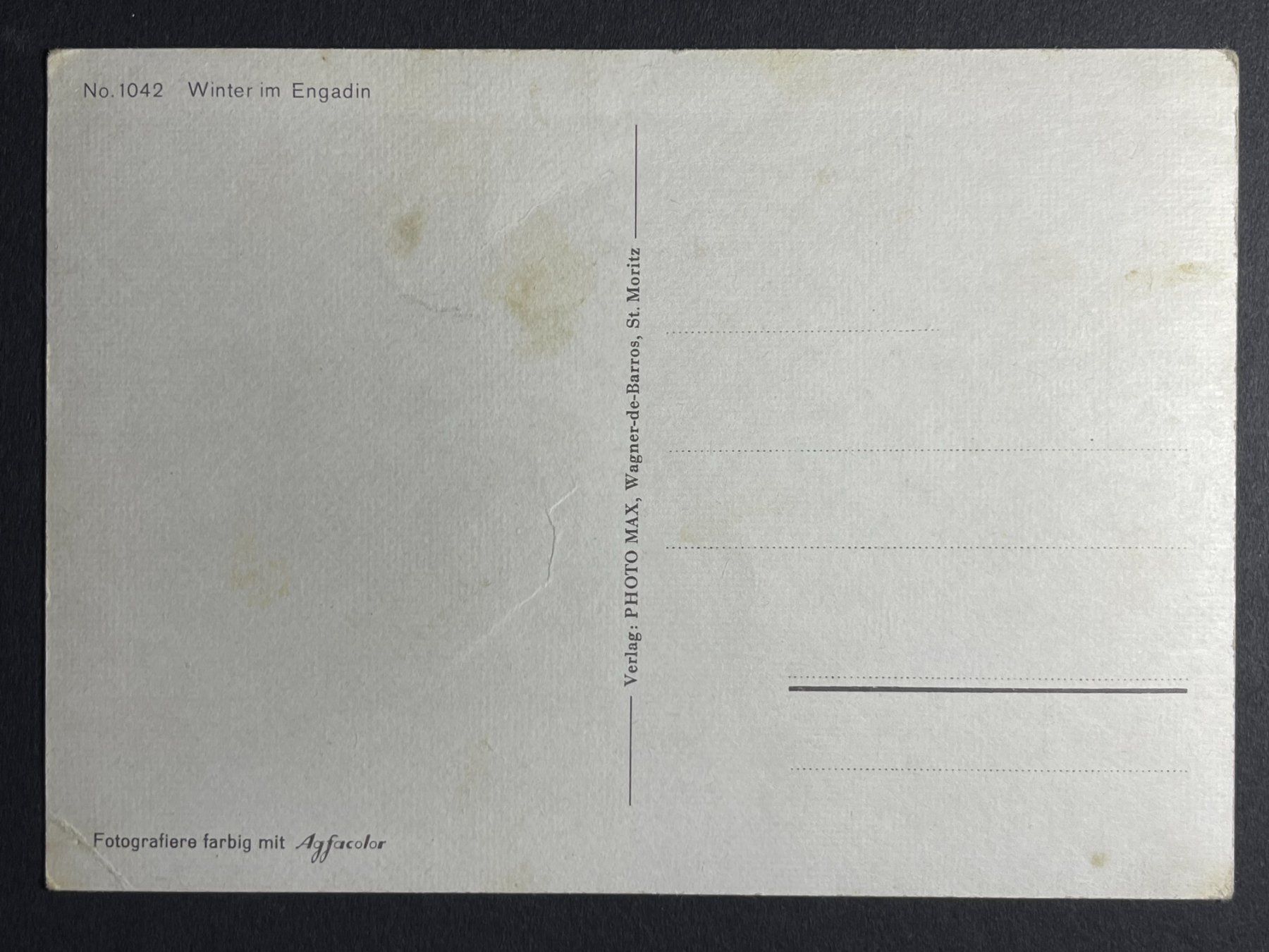 Cartoline postali: Engadin im Winter – Usato da Steg VS venduto da _vinci_ 1