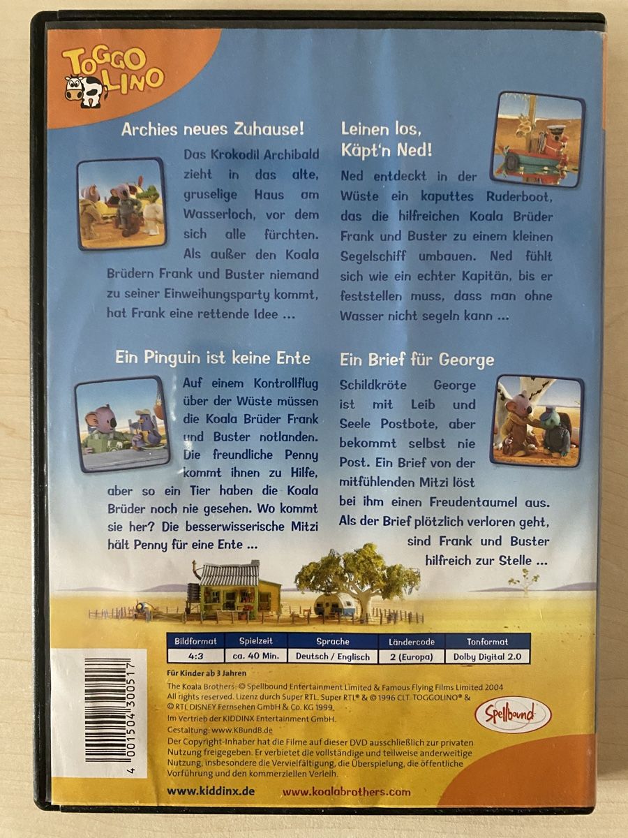 Alle DVDs: Kinder DVD / 2 Stk. Koala Brüder – Gebraucht aus Winkel von  4