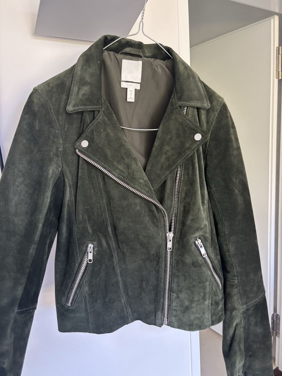 H&M Giacche: Wildleder Jacke H&M große 36  – Nuovo (secondo la descrizione) da Küsnacht ZH venduto da Chhj8700 2