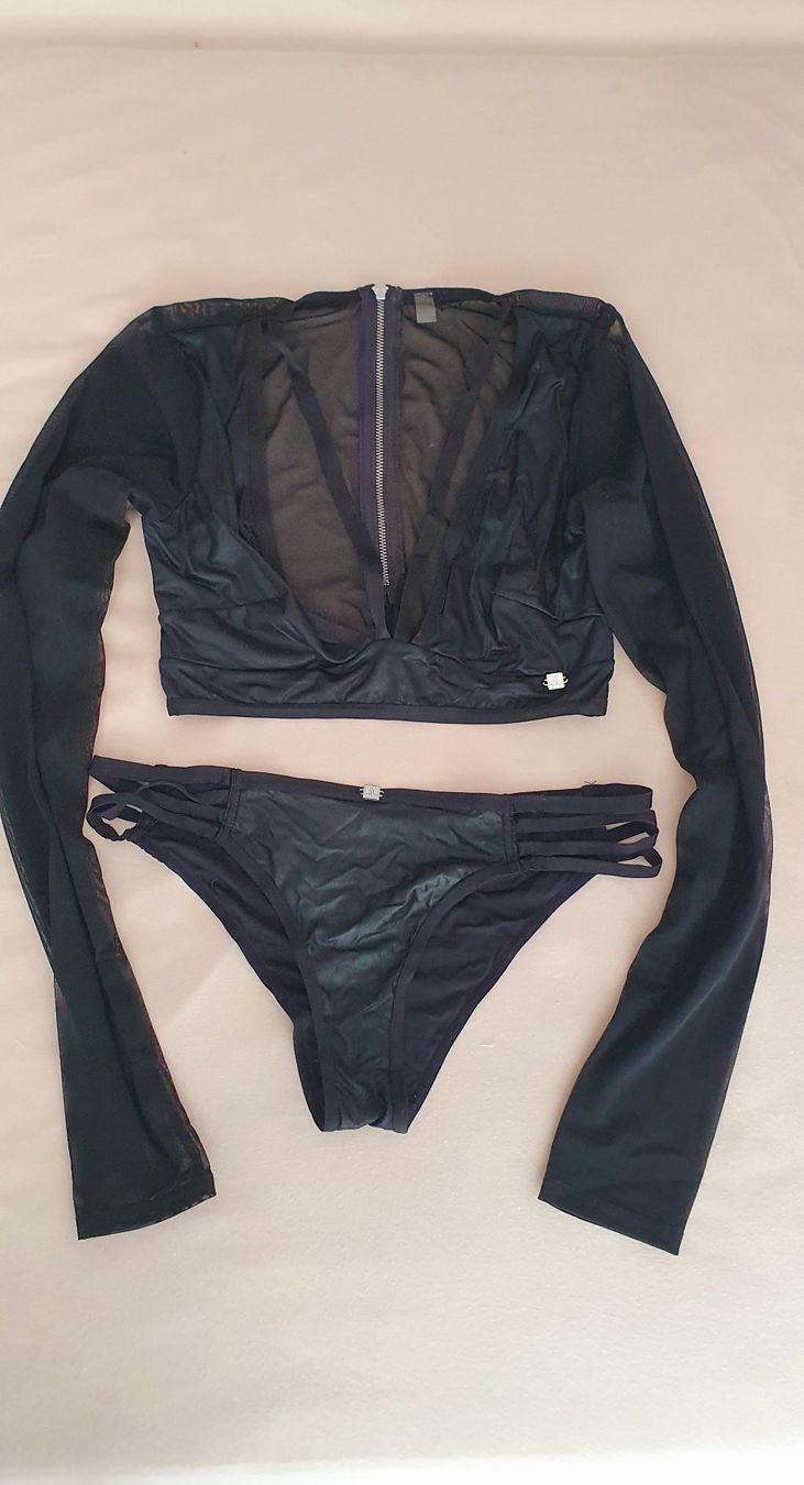 Altra biancheria intima: JETTE Mesh-Top + Slip aus elastischem Lederimitat Gr. 34 – Usato da Stansstad venduto da InStyle8 6
