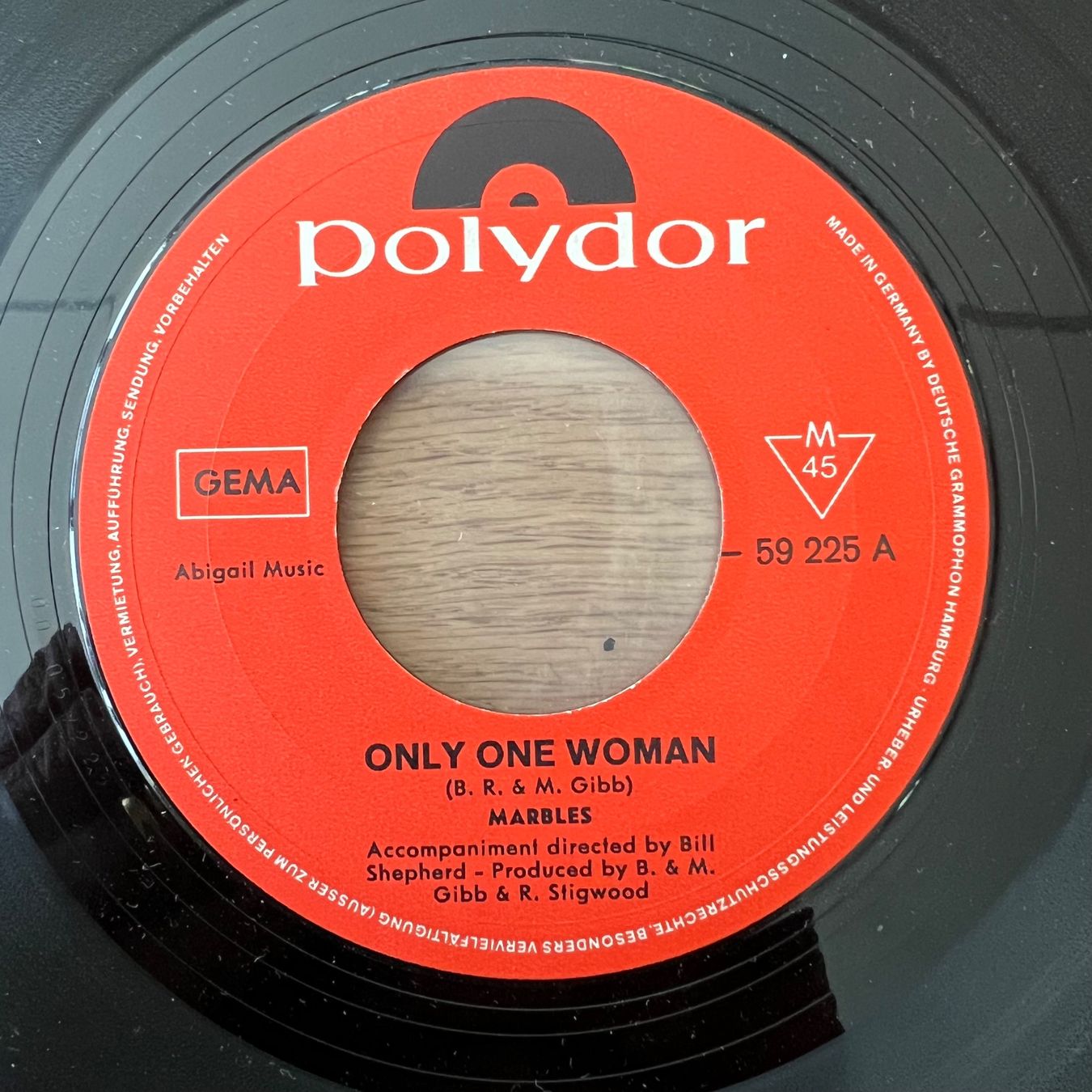 Dischi in vinile: Marbles - only One Woman / 1. D-Press. 1968 – Usato da Gais venduto da soundcave57 2