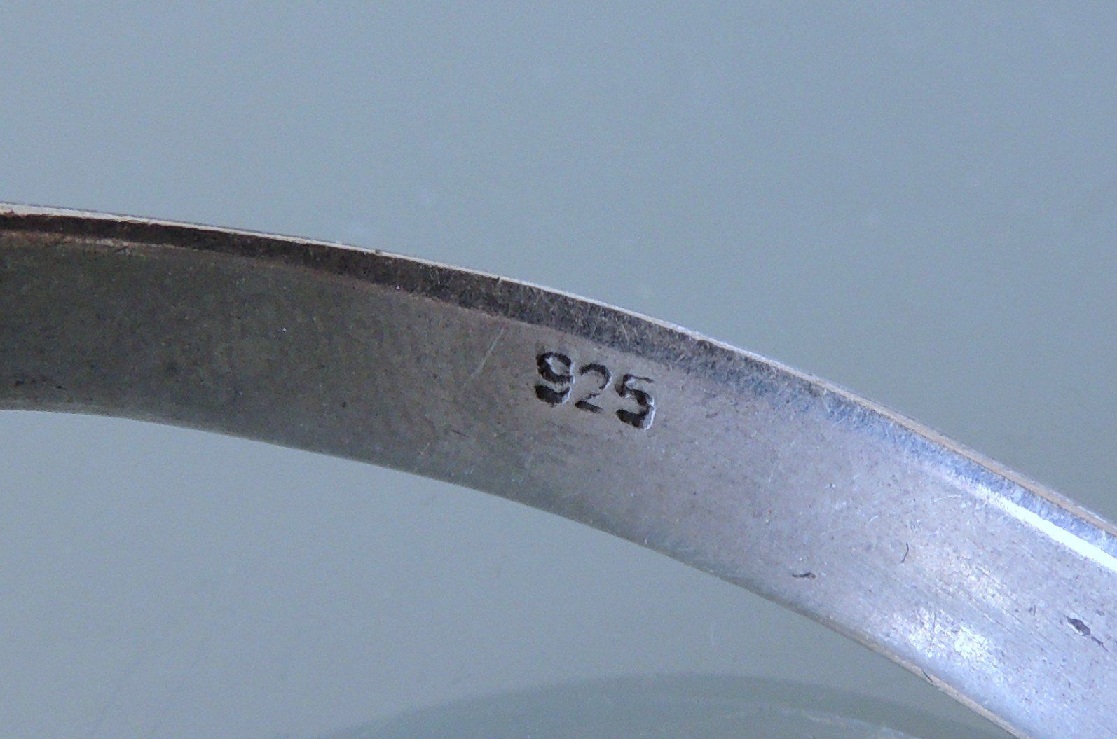 Bracciali & Braccialetti: Silber 925 Armspange mit Türkisimitat – Usato da Waldenburg venduto da schaller707 5