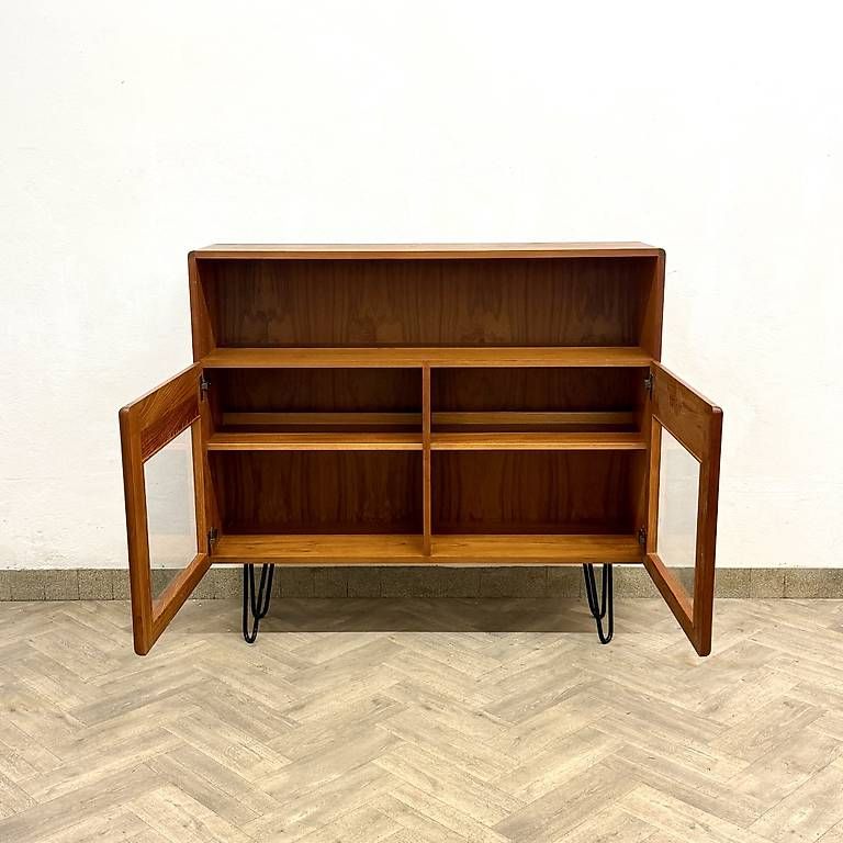 Cassettiere: Mid Century teak Highboard / Sideboard – Usato da basel venduto da vintory.ch 2