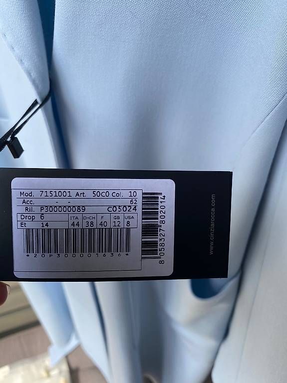 Cappotti: Trench Coat Ice Blue – Nuovo e nell'imballaggio originale da Zürich venduto da pinish 2