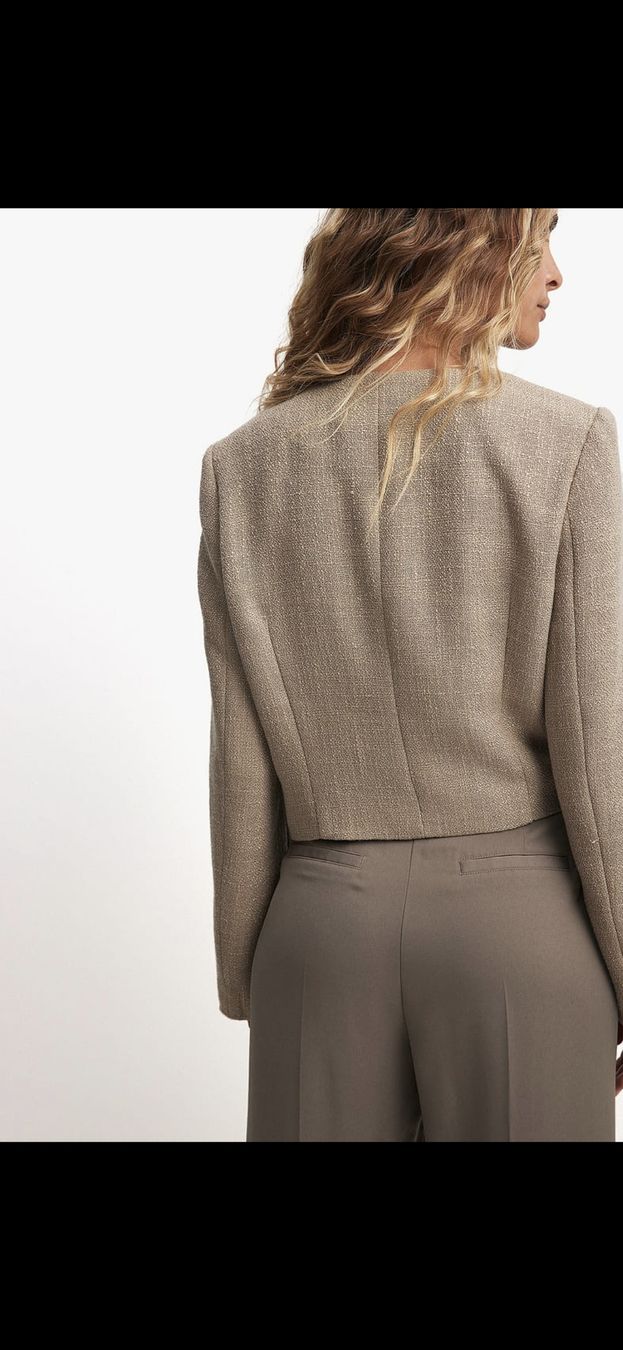 Na-kd Giacche: NA-KD Tweedjacke beige – Nuovo (secondo la descrizione) da Triengen venduto da xgeenam 4