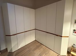 grosser Eck-Kleiderschrank von Hülsta