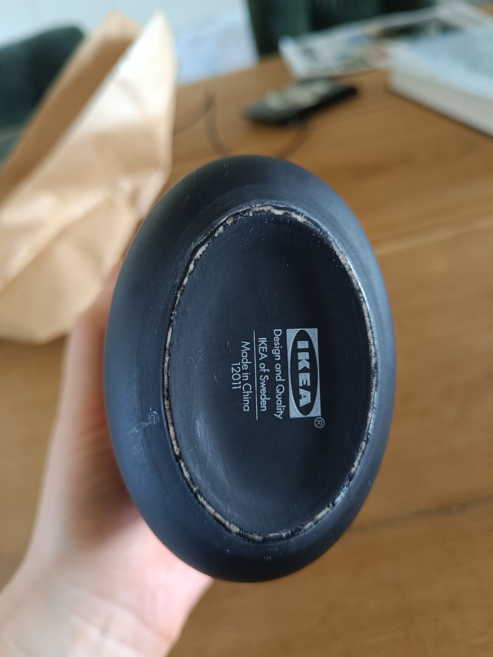 Zahnpflege: IKEA Zahnputzbecher schwarz – Gebraucht aus Buchs SG von nic_bd5f 2