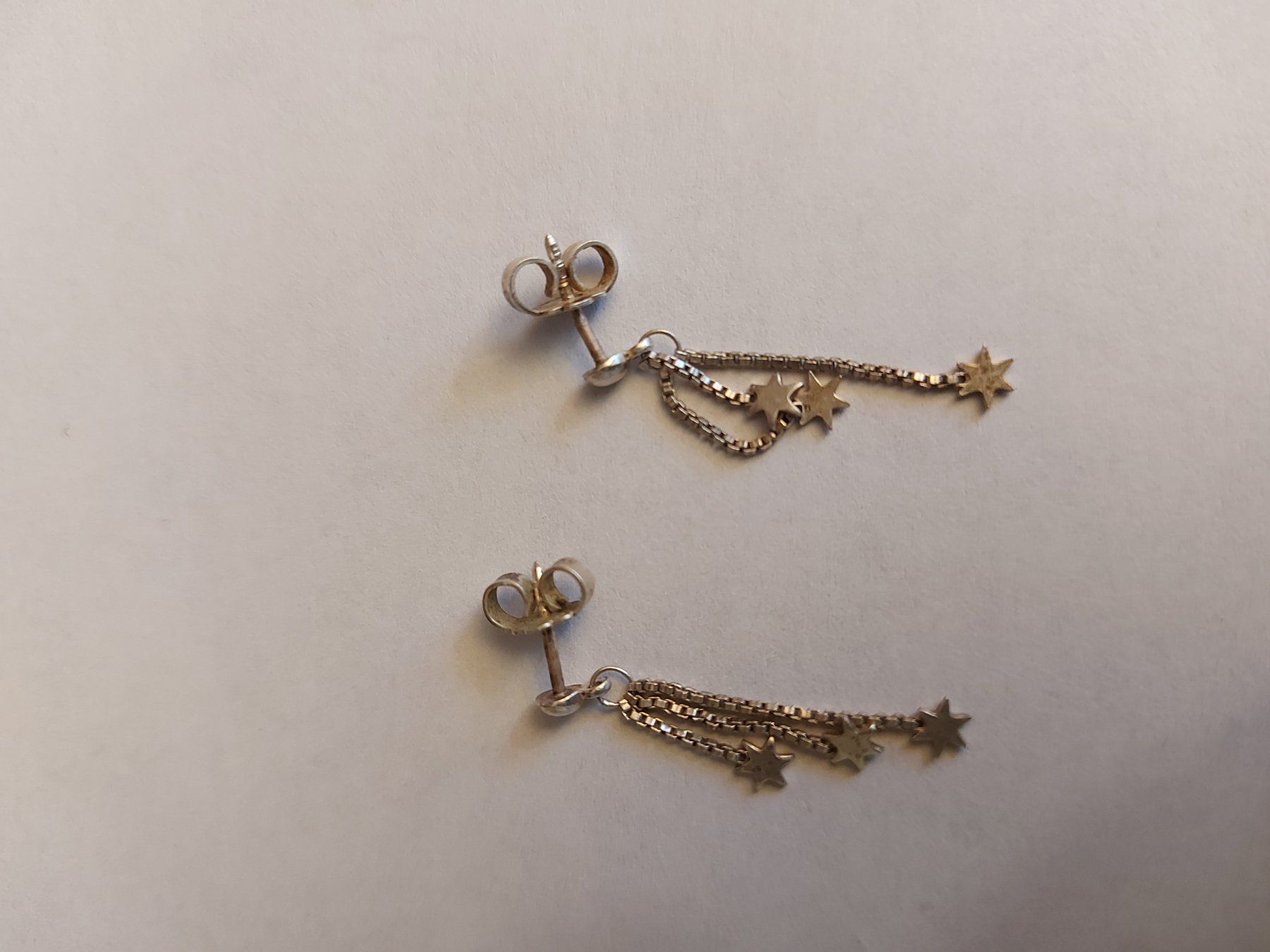 Orecchini pendenti & Orecchini a lobo: Ohrstecker Sterne Silber 925 – Usato da St. Gallen venduto da kamel27 2
