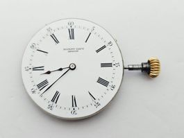 Henry Capt Taschenuhrwerk mit Zifferblatt
