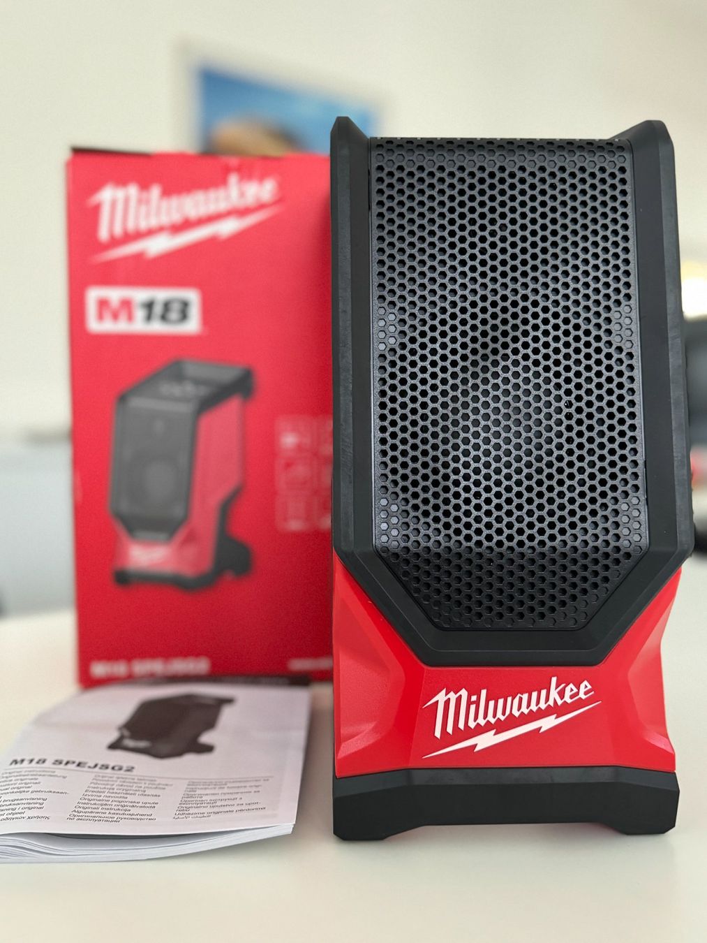 Milwaukee Casse acustiche: Milwaukee Baustellenlautsprecher M18 SPEJSG2 – Nuovo e nell'imballaggio originale da Kriessern venduto da schwedenstahl_fan 4