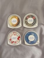 4 PSP Spiele UMD Konvolut gebraucht guter Zustand