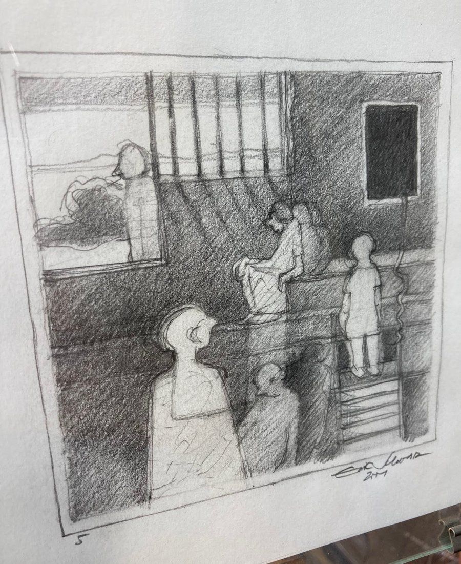Incisioni: Eric Schwarz gravure / dessin ? – Usato da St-Cierges venduto da LeRegain 2