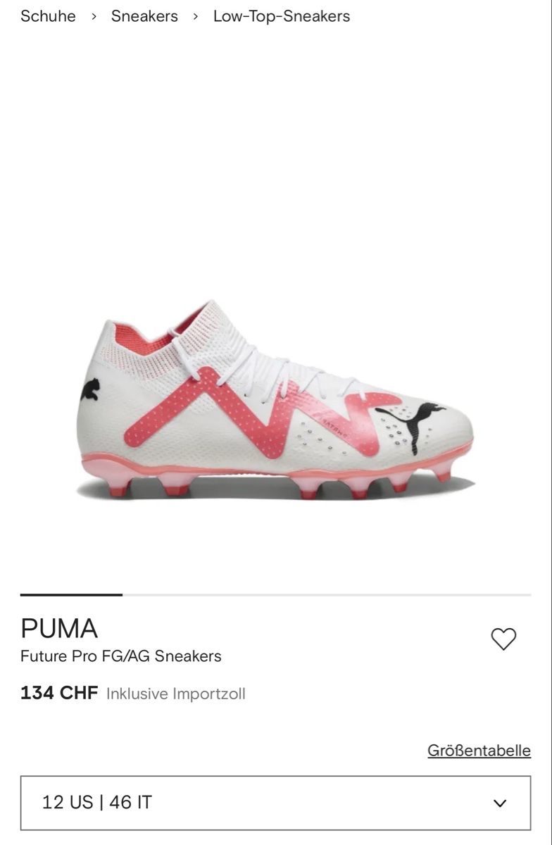 Puma Scarpe da uomo: Puma Future Pro FG/AG Grösse 43 – Usato da Koblenz venduto da Tony_Moretto 4