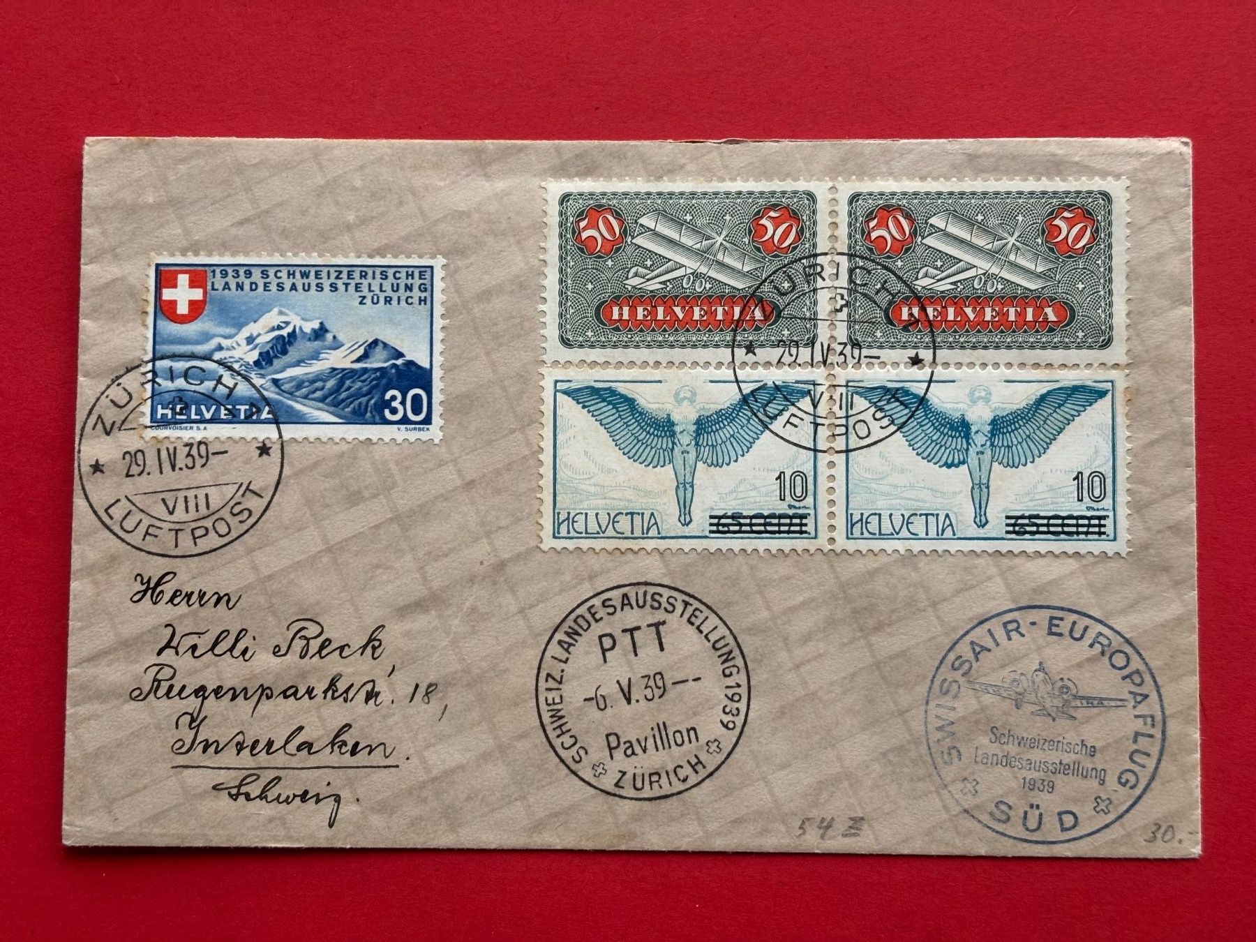 Tutti i francobolli: Kleine Briefmarkensammlung – Usato da Kriens venduto da Schweinsforelle 1