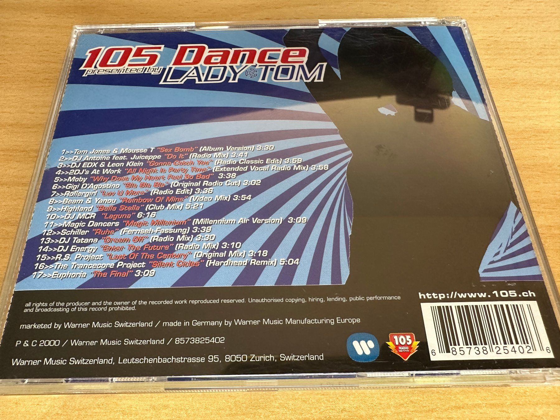 CDs: Lady Tom – 105 Dance - Vol. 3 – Gebraucht aus Rikon im Tösstal von Alpenmutz 1