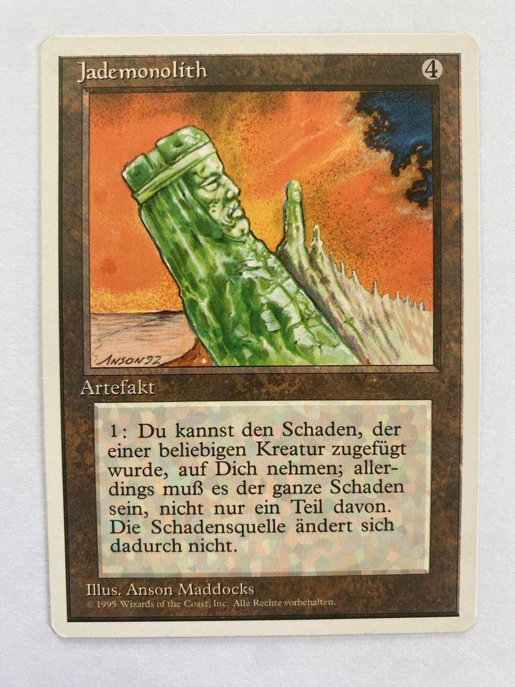 Magic The Gathering Carte collezionabili: Jademonolith - FWB – Usato da Bonstetten venduto da ddiederichs
