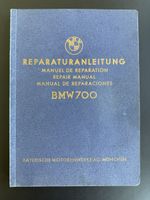 BMW 700 Reparaturanleitung Original Handbuch 1960 - d/f/e/sp
