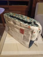 Handgemachte Projekt-Tasche,Taschenorganizer, Unikat