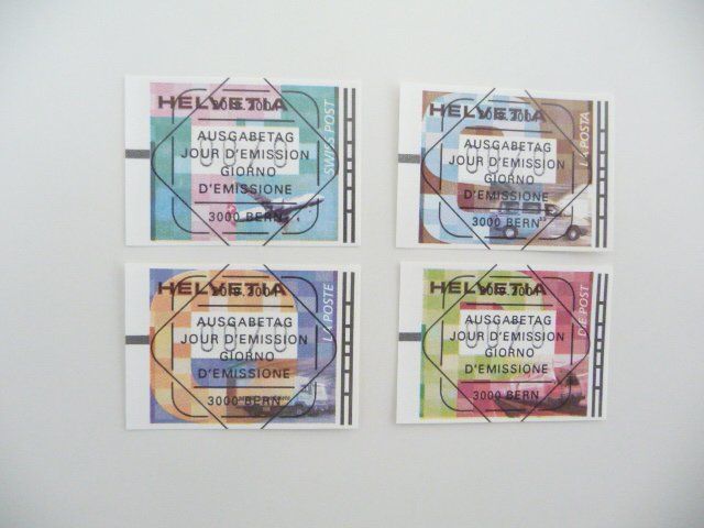 Alle Briefmarken: 2001  Automatenmarken  /  gestempelt  ET – Neu und originalverpackt aus Kloten von zimboida 1