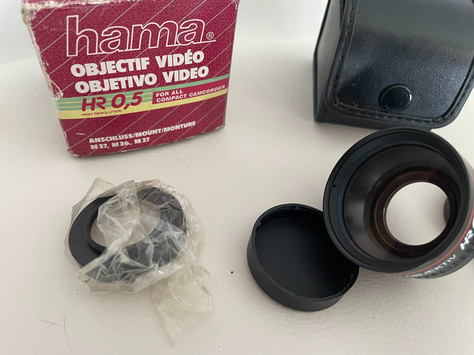 Hama Obiettivi: Objectif Hama HR 0,5 effet grand angle – Usato da Petit Lancy venduto da gil_hr6v 1