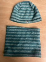 Set Jako-O Fleece Mütze und Schlauchschal  gestreift 54/56