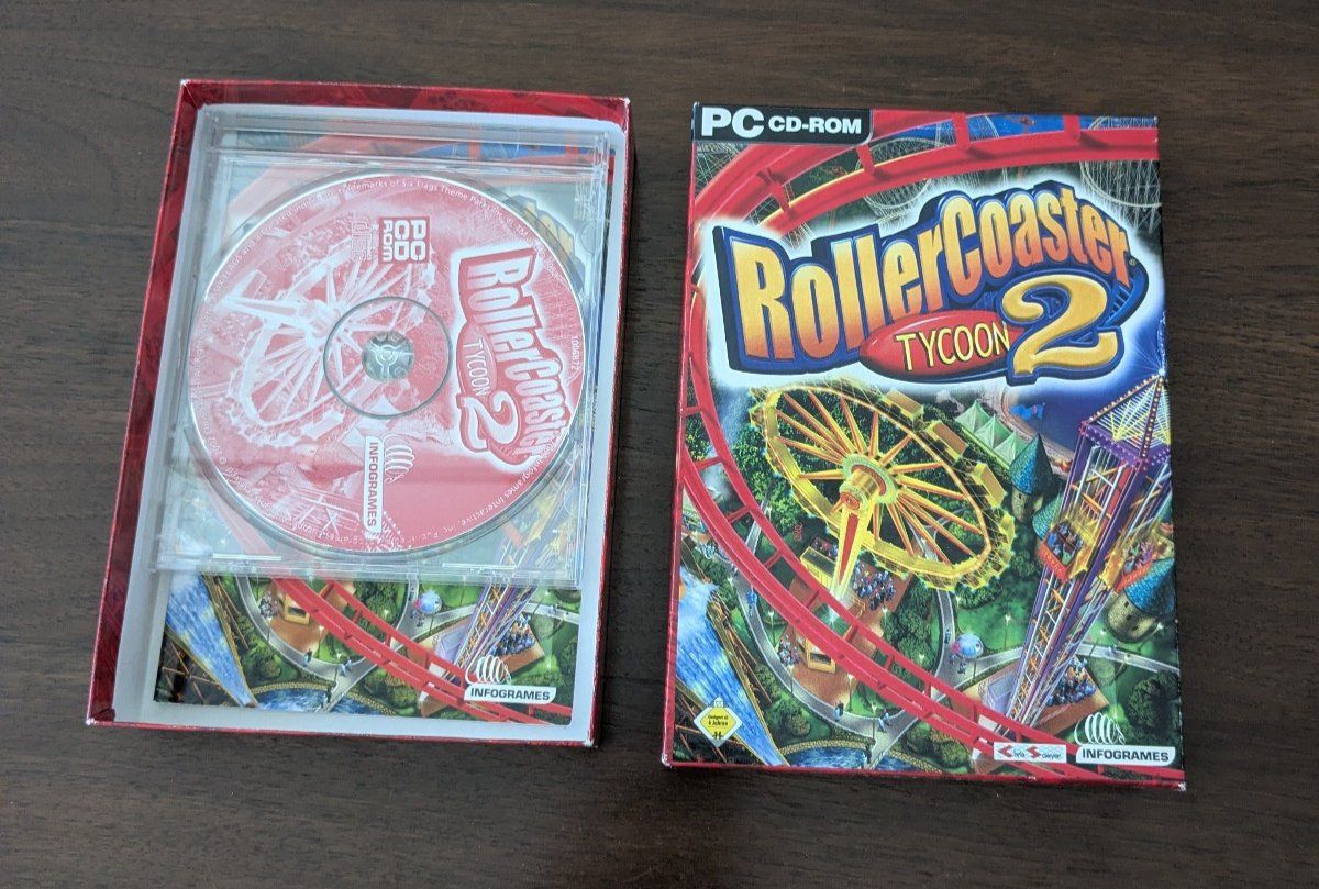 Giochi: RollerCoaster Tycoon 2 (Deutsche Erstausgabe, PC Box, 2002) – Usato da Basel venduto da Rromanv 2