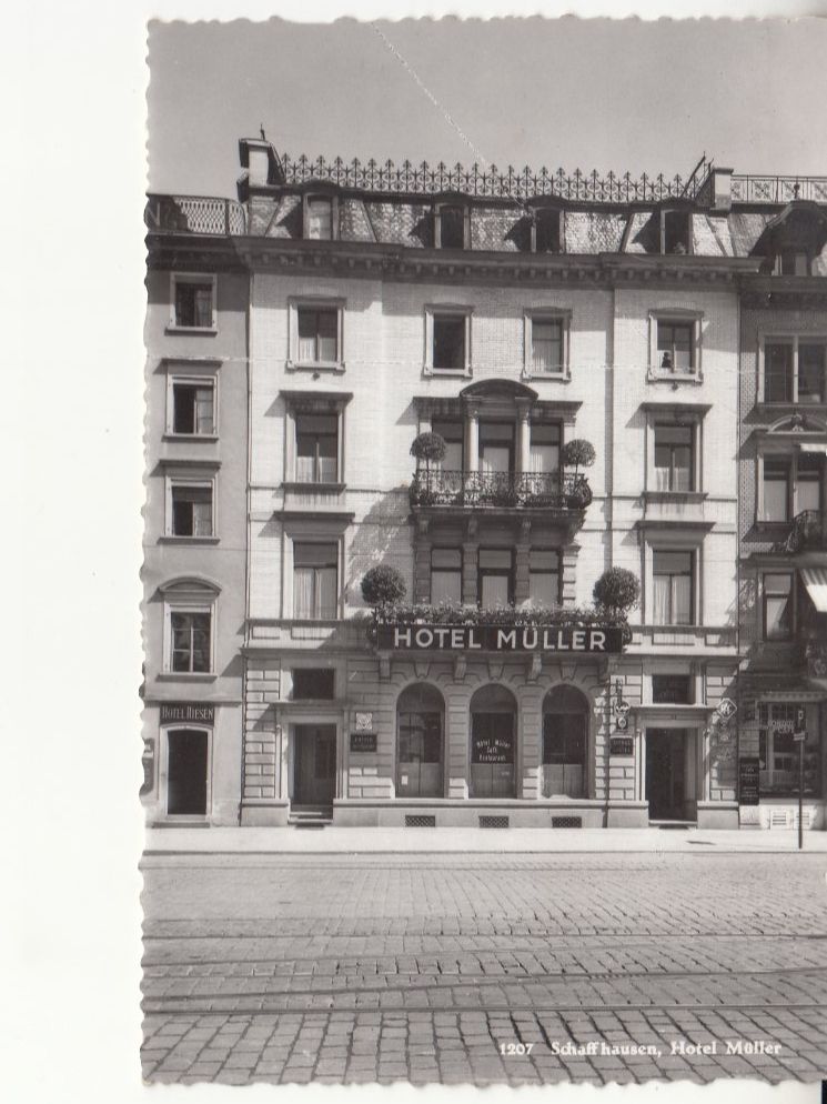 Cartoline postali: Schaffhausen Müller 1941 – Usato da Bürglen TG venduto da StampGraf
