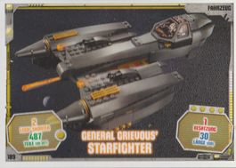 LEGO STAR WARS TRADING CARD SERIE 3 # 189 GENERAL GRIEVOUS S