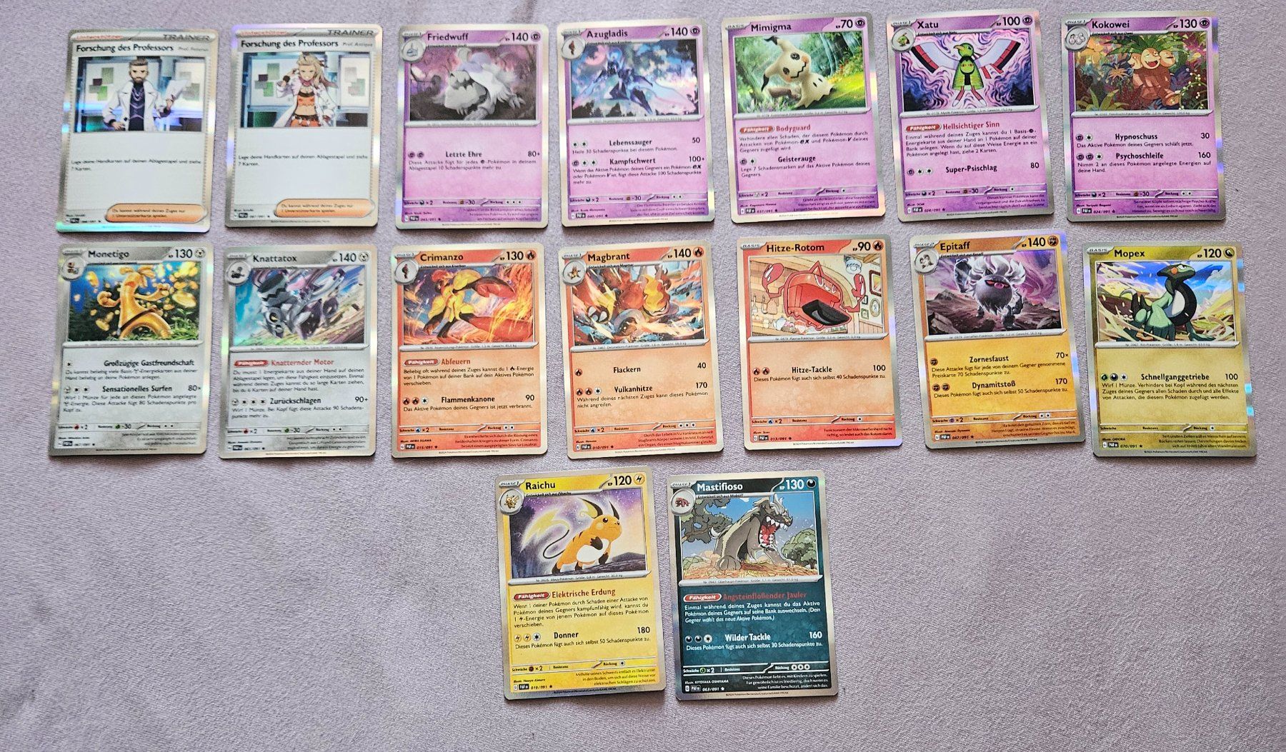 Pokémon Carte collezionabili: Pokémon Sammlung Paldeas Schicksale &Zenit der Könige ca.400 – Nuovo (secondo la descrizione) da Basel venduto da angel0910 3