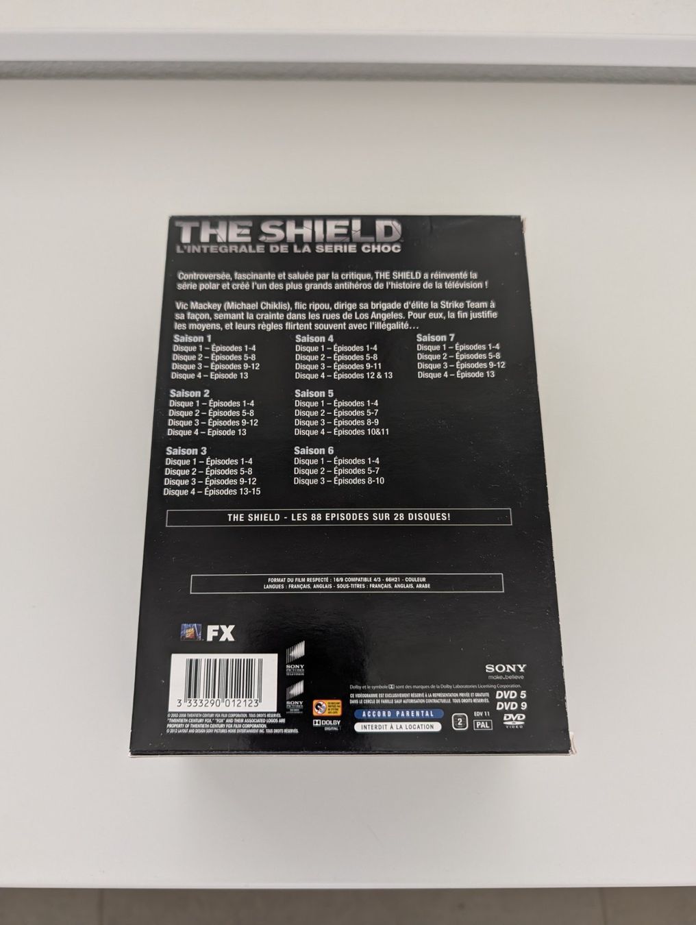 Tutti i DVDs: The Shield - Intégral 7 saisons – Nuovo (secondo la descrizione) da Echallens venduto da michllbis 2