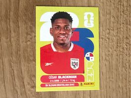 Panini FIFA WM 2026 Sticker César Blackman PAN 9