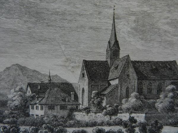 Incisioni: Kappel am Albis Kupferstich – Usato da Risch venduto da Rischli15 8