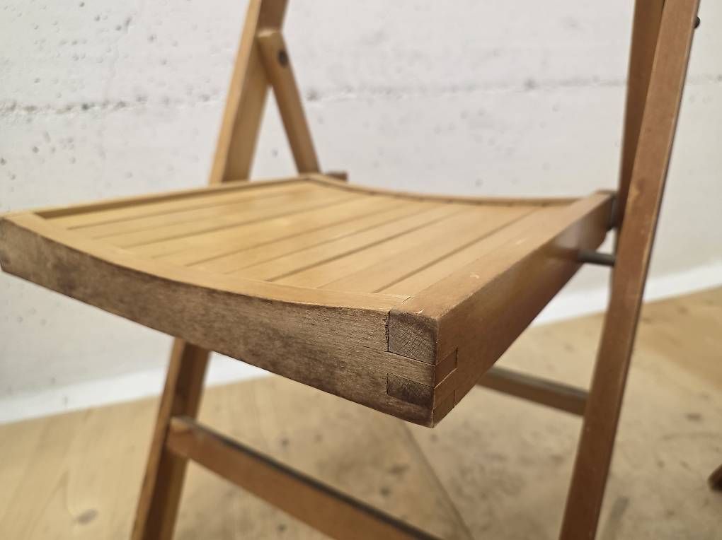Sedie: Vintage Holz Klappstühle – Usato da Münchenbuchsee venduto da LuupBrocki 3