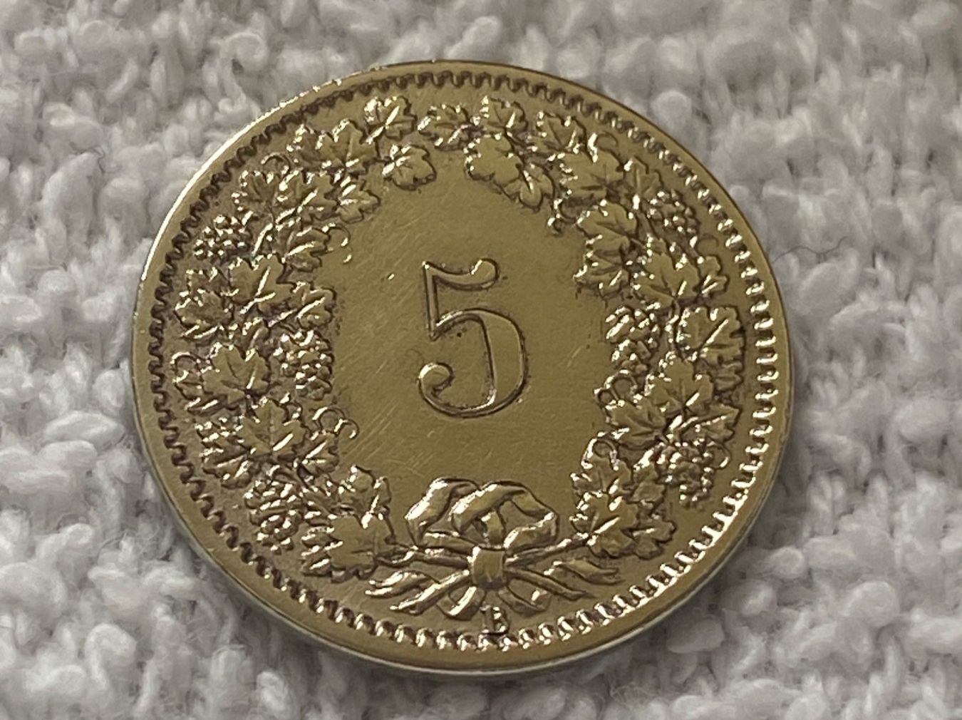 Tutti le monete: 5 centimes/rappen 1877 – Usato da Nyon venduto da Ilmi09 1