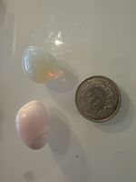 Edles Handschmeichler-Set: Echter Rosa Opal & magischer Opal