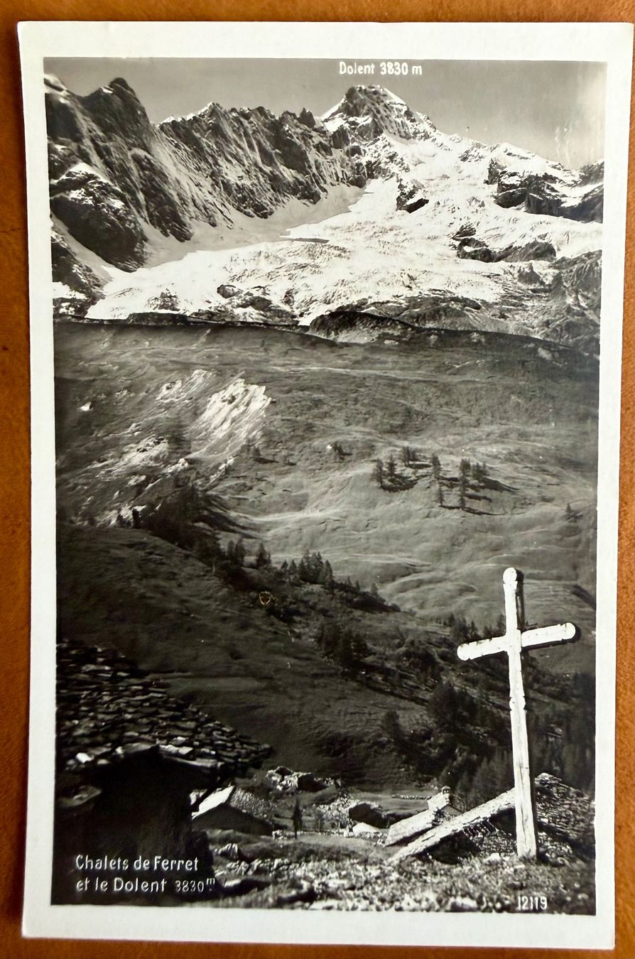 Cartoline postali: Val Ferret & Lew Dolent - Chalets - Ancienne – Usato da Lutry venduto da Ediego