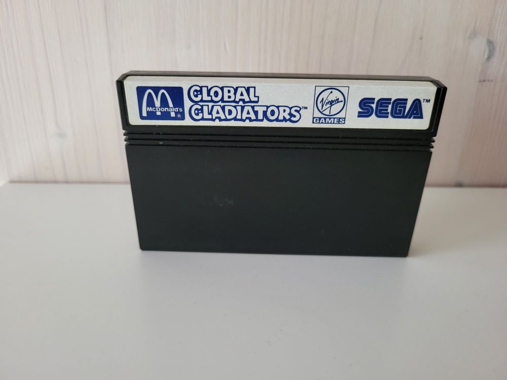 Jeu Sega Master System Global Gladiators Complet avec Notice